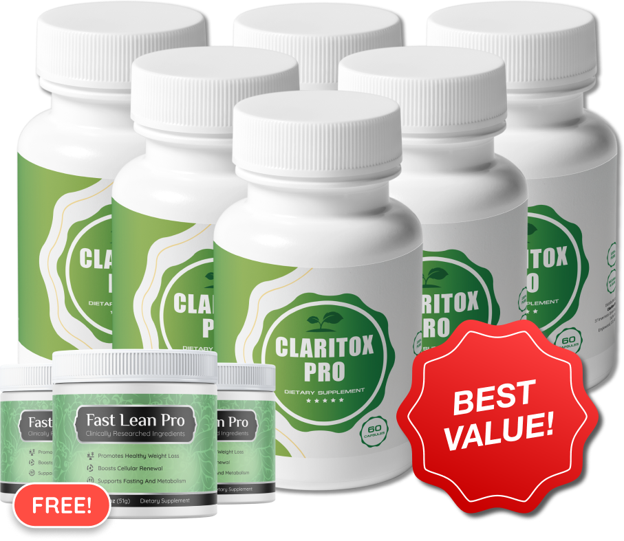 6 Bottles Claritox Pro